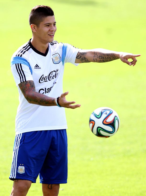 Marcos Rojo: A Alejandro Sabella le voy a estar agradecido toda la vida