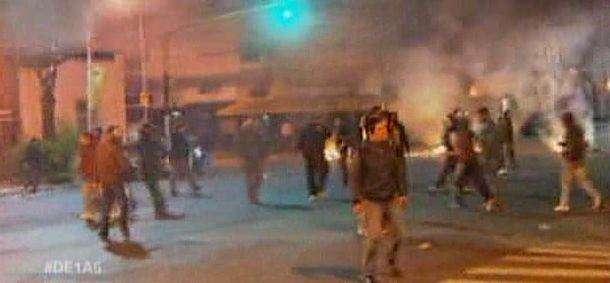 Montenegro desvinculó a la Metropolitana de los incidentes en Urquiza