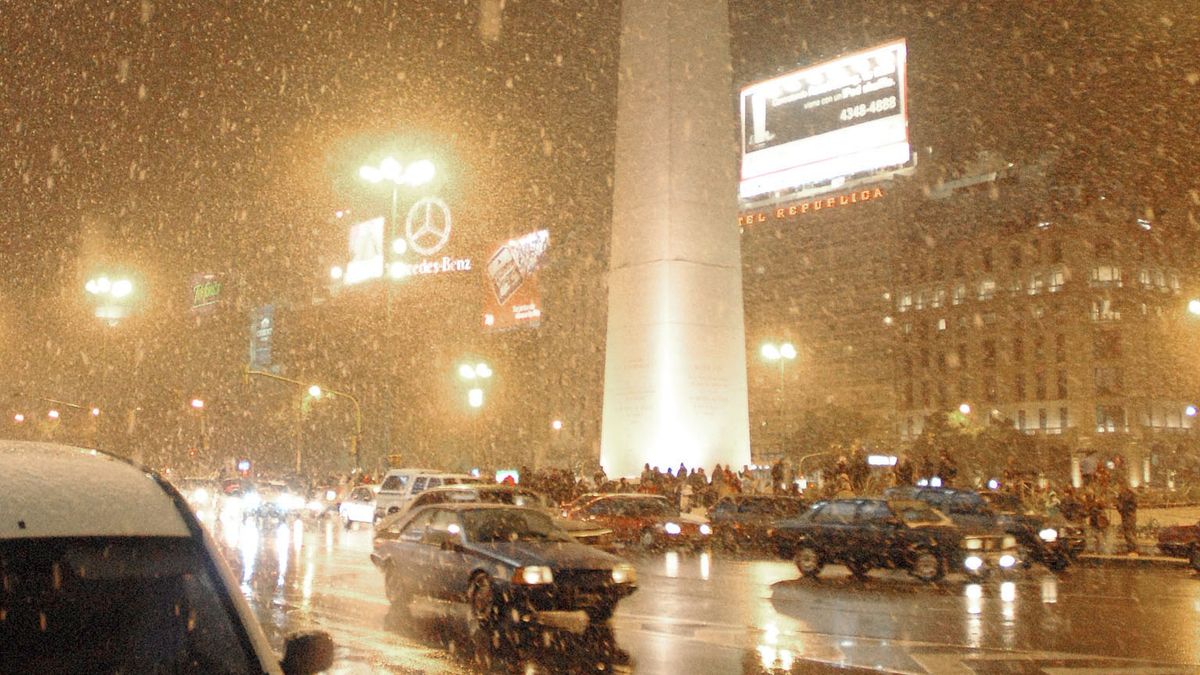 A 15 años del día que nevó en Buenos Aires ¿puede volver a pasar?