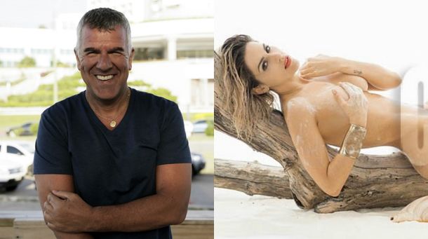 Dady Brieva no estaba preparado para el desnudo de Mariela Anchipi