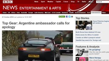 asi reflejo la bbc la queja de la argentina tras la provocacion de top gear asi reflejo la bbc la queja de la argentina tras la provocacion de top gear