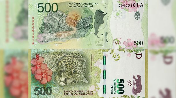 Un detalle en el flamante billete de 500 pesos dejó a más de uno recalculando
