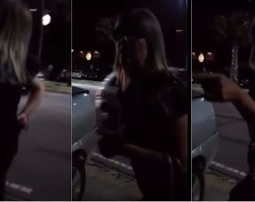 Estallido en una pelea de tránsito: Te mando 1.500 presos a tu casa