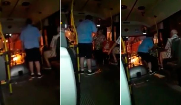 el hecho quedó registrado en un video