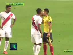 video: el momento en el que colombia y peru arreglan el empate video: el momento en el que colombia y peru arreglan el empate
