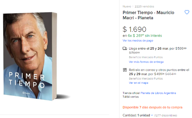 Los comentarios de la preventa del libro de Mauricio Macri