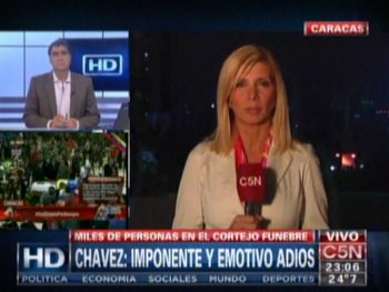 Cobertura especial de C5N desde Venezuela