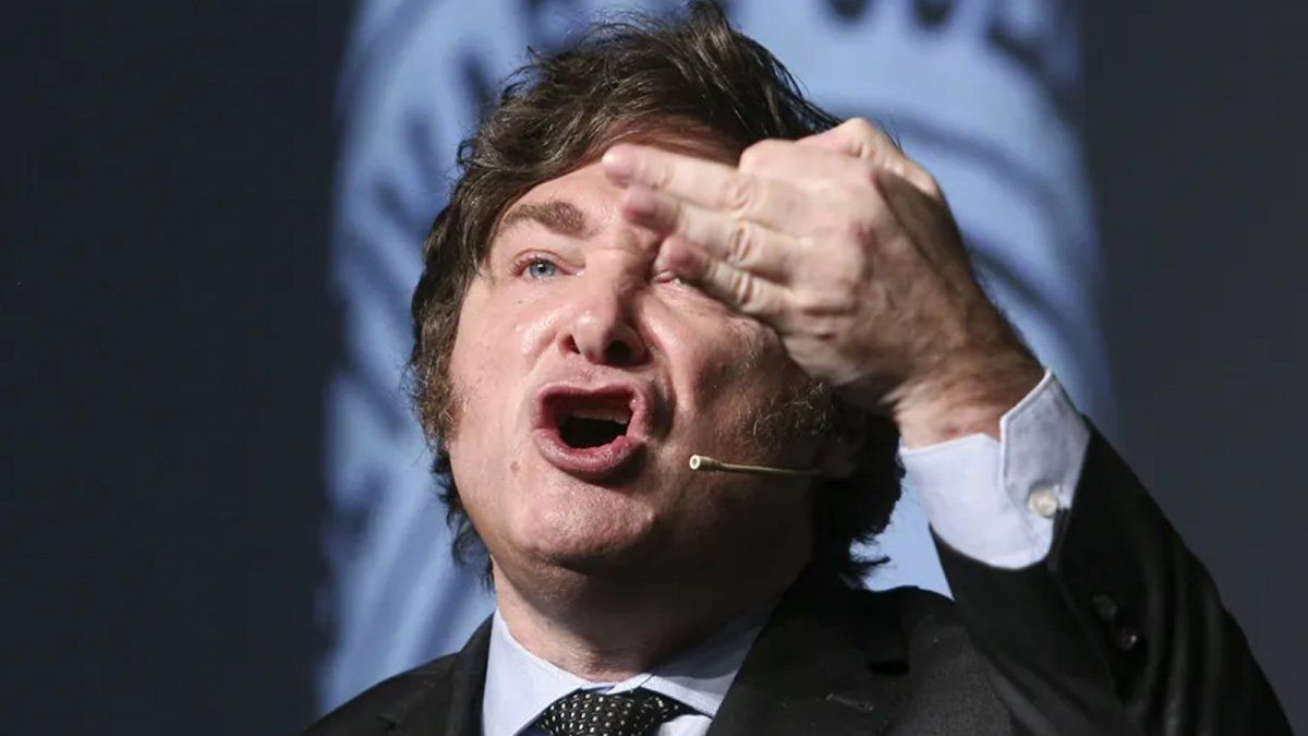 Javier Milei denuncia que lo desaparecieron en Twitter