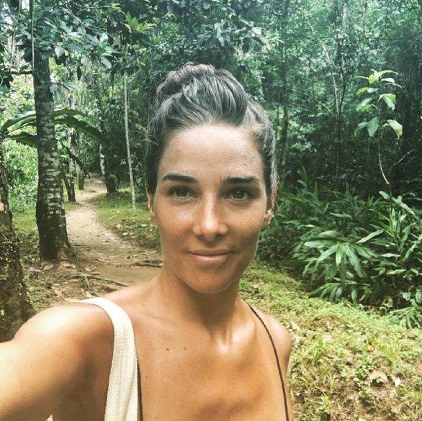 Juana Viale disfruta en Brasil
