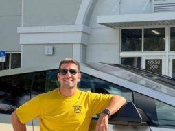 El diputado de La Libertad Avanza, Manuel Quintar, subió la apuesta tras conocerse que tiene un Tesla Cybertruck. El diputado de La Libertad Avanza, Manuel Quintar, subió la apuesta tras conocerse que tiene un Tesla Cybertruck.