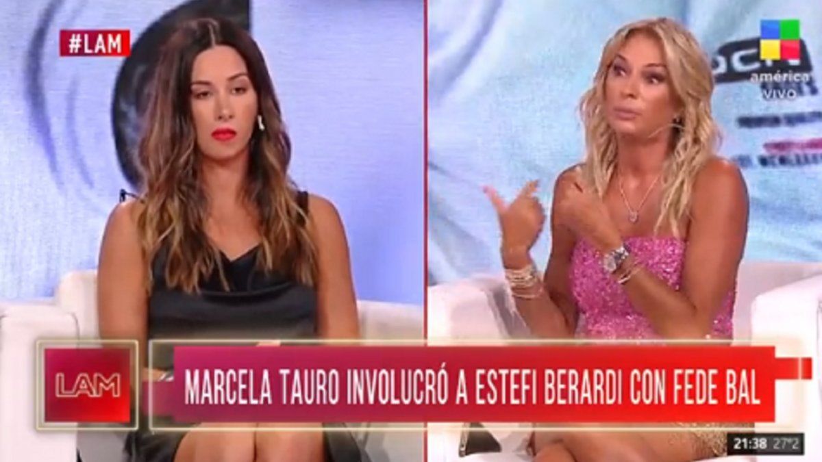 Tenso Momento Entre De Yanina Latorre Y Estefi Berardi En Un Corte De Lam 3760