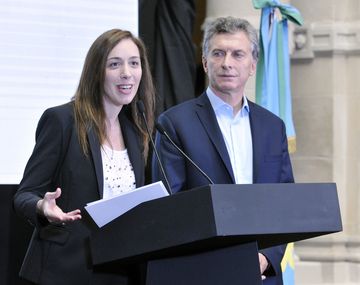 María Eugenia Vidal y Mauricio Macri