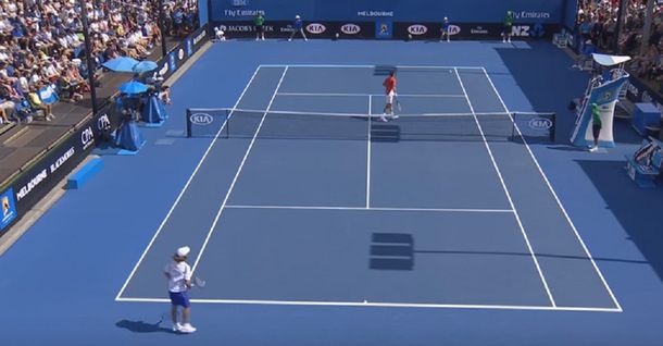 La jugada del día en el Abierto de Australia fue para un argentino