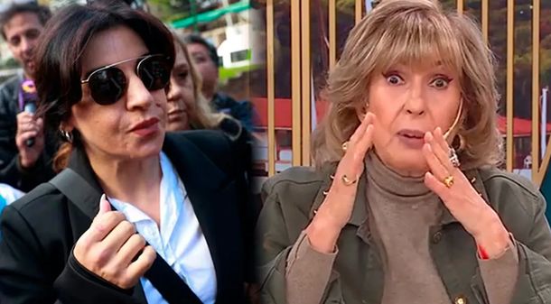 Georgina Barbarossa reaccionó con furia por el video de la autopsia de Diego que vio Gianinna Maradona