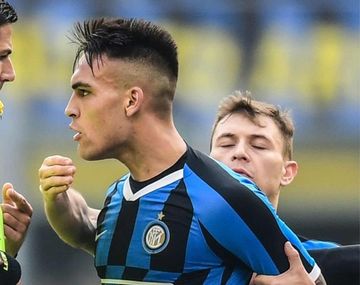 Lautaro Martínez marcó un gol pero se fue expulsado y enojado