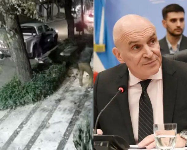 José Luis Espert denunció que manifestantes tiraron bosta en la puerta su casa: el video