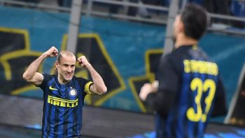 Rodrigo Palacio metió un gol en la victoria del Inter Rodrigo Palacio metió un gol en la victoria del Inter