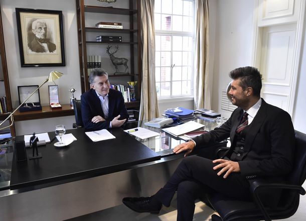 Marcelo Tinelli se reunió con Mauricio Macri