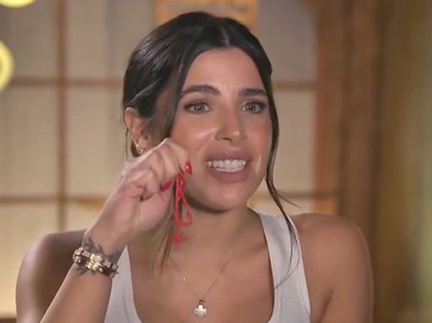 Valentina Cervantes debutó en MasterChef Celebrity con un amuleto de Enzo Fernández