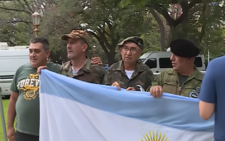 El Gobierno impidió a Veteranos de la Guerra de Malvinas participar del acto oficial