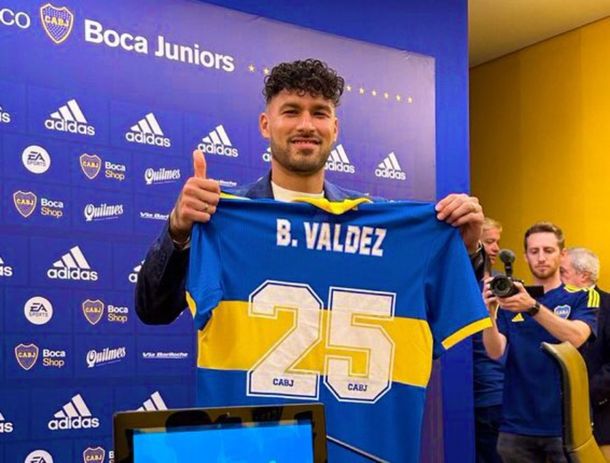 Valdez fue presentado: El deseo de todo jugador es venir a un club tan grande como Boca