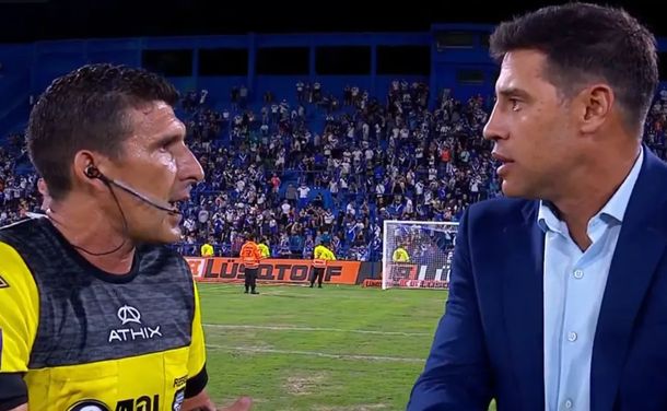 El picante cruce entre Sebastián Domínguez y Andrés Merlos tras la derrota de Vélez