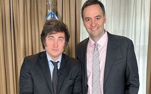 Javier Milei volvió a recibir a Manuel Adorni en Olivos.
