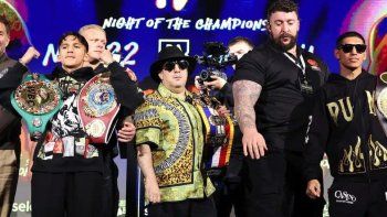 tension: choque explosivo entre el puma martinez y rodriguez previo a la pelea tension: choque explosivo entre el puma martinez y rodriguez previo a la pelea