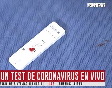 Así se realiza un test de coronavirus