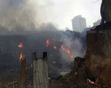 El avión de Campos se estrelló a metros de la casa de un jugador argentino