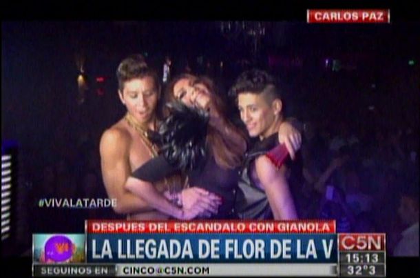 Flor de la V confirmó la pelea entre Gianola y su marido: Pablo volvió todo arañado