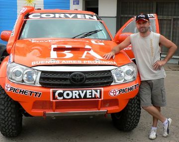 Los hermanos Di Palma quedaron afuera del Dakar