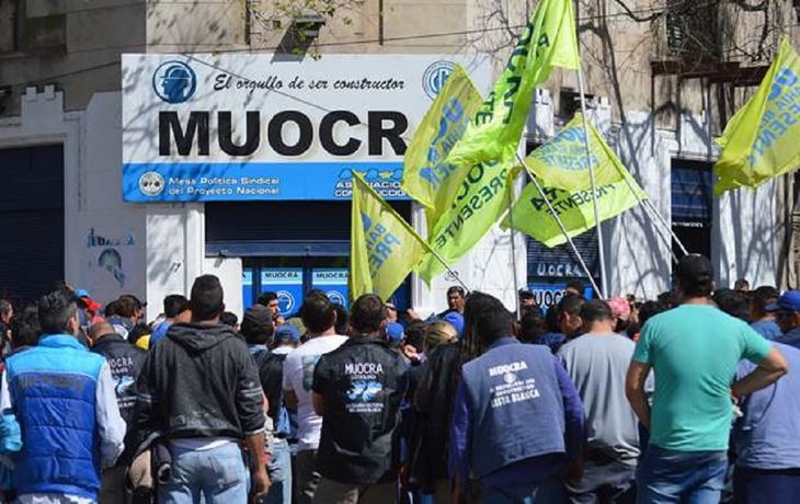 Por asociación ilícita y extorsión, detuvieron a toda la cúpula de la UOCRA