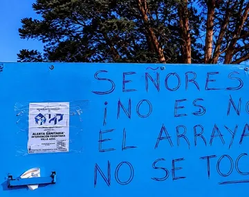 Vecinos en alerta máxima en Bariloche: buscan salvar un histórico arrayán (Gentileza El Cordillerano)