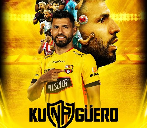 Barcelona de Ecuador tiene al Kun Agüero y sueña con Messi