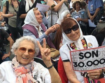 Las Madres de Plaza de Mayo conmemoran sus 45 años de lucha