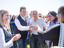 Massa se comprometió a corregir el rumbo sin poner palos en la rueda