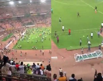 Nigeria fuera del Mundial: graves incidentes en el estadio