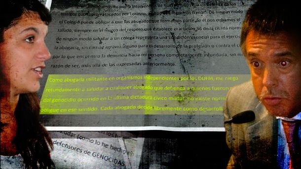 Escándalo en Tribunales: No saludo abogados de genocidas