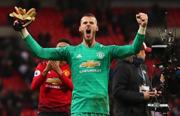 David De Gea la rompió contra el Tottehham Hotspurs