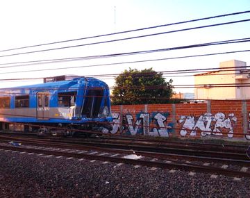 Los trenes parecían una lata de gaseosa aplastada