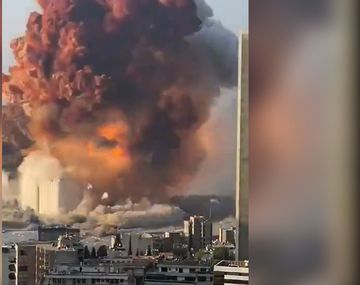 Terror en Beirut: la imagen más impactante