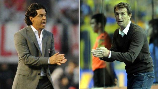 Cinco frases del Muñeco Gallardo y el Vasco Arruabarrena antes del Superclásico