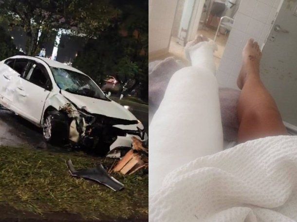 Choque fatal Salta: una de las sobrevivientes mostró las graves heridas que sufrió