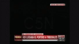 asi llegaba el portero a tribunales asi llegaba el portero a tribunales