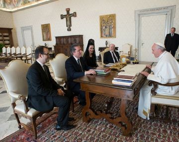 Tras reunirse con el Papa