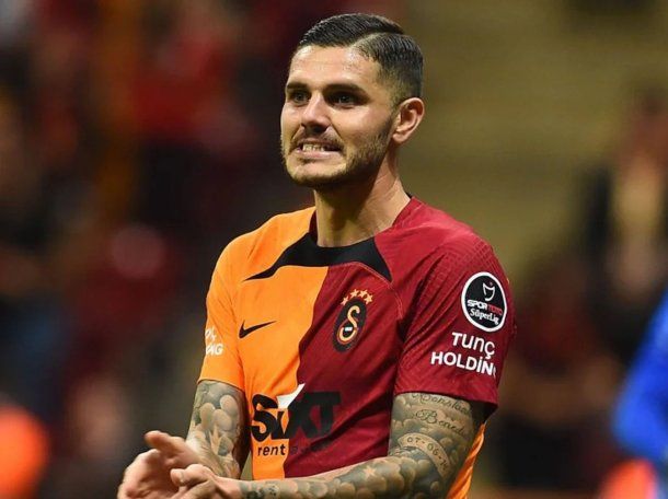 Aseguran que peligra la continuidad de Mauro Icardi en el Galatasaray