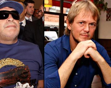 El nieto de Diego durmió en lo de Taiana