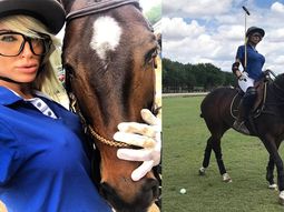 VIDEO: El grito de Vicky Xipolitakis en una clase de polo en Miami VIDEO: El grito de Vicky Xipolitakis en una clase de polo en Miami