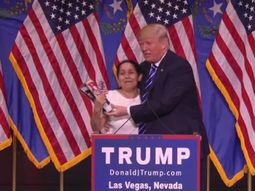 Insólito: una latina respalda a Donald Trump
